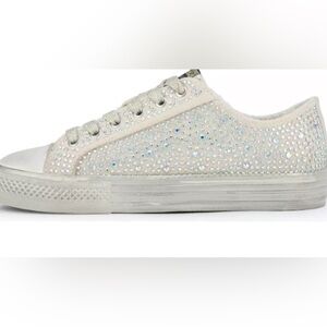 Sparkling White Vintage Havana Sneakers
